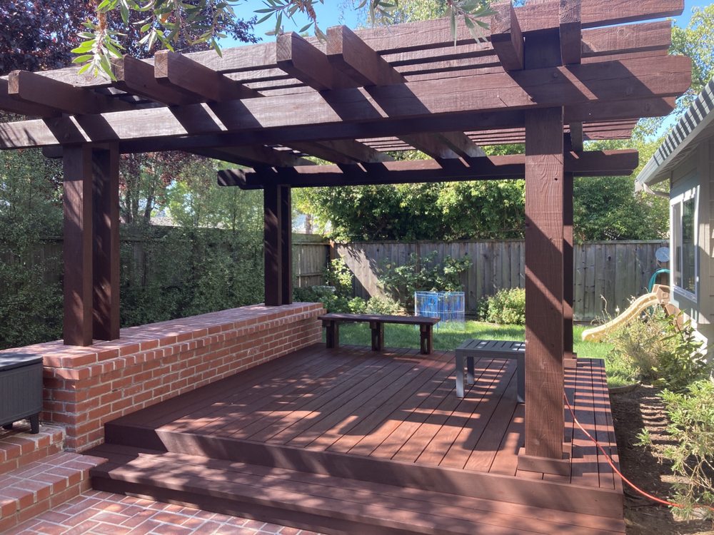 Custom railing install built by Deck Builder Seattle in Ballard Seattle